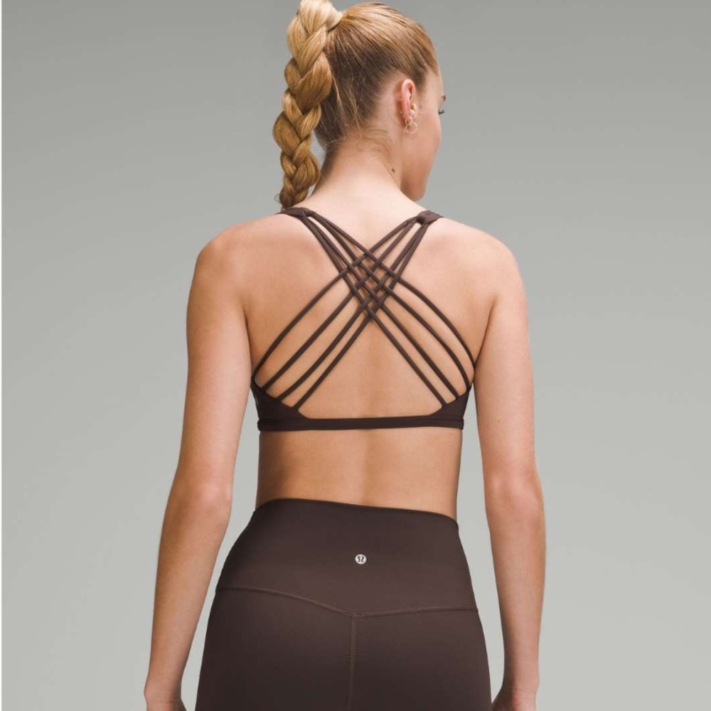 NEW Lululemon Free to Be Bra - Espresso Color